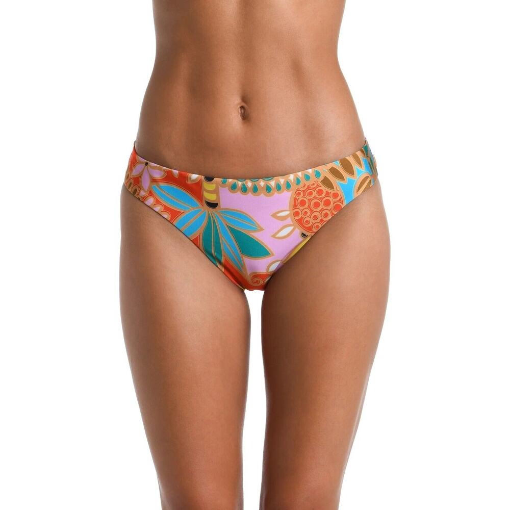 Sunshine 79 Womens Multi Color Floral Hipster Bikini Swim Bottom Size‎ 2 NEW